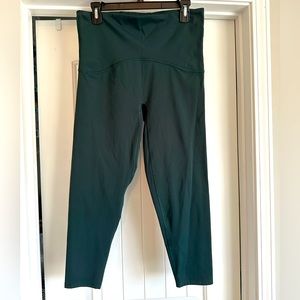 Spanx Women’s Booty Boost Active 7/8 Leggings size XL Emerald Green